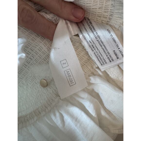 KEEPSAKE the label secure long sleeve top - small NWT Ivory White Peplum $150 - Picture 7 of 15